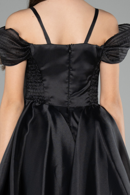 Short Black Girl Dress ABK2566