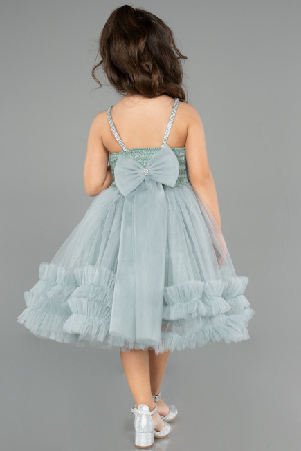 Short Mint Girl Dress ABK2567