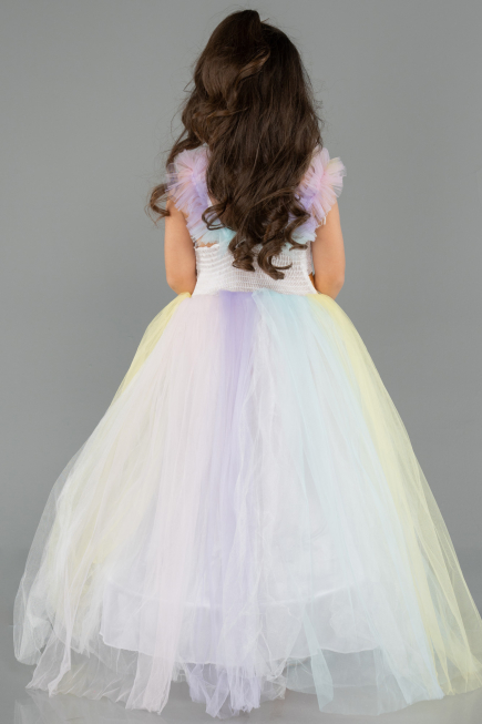 Long Rins Girl Dress ABU5908