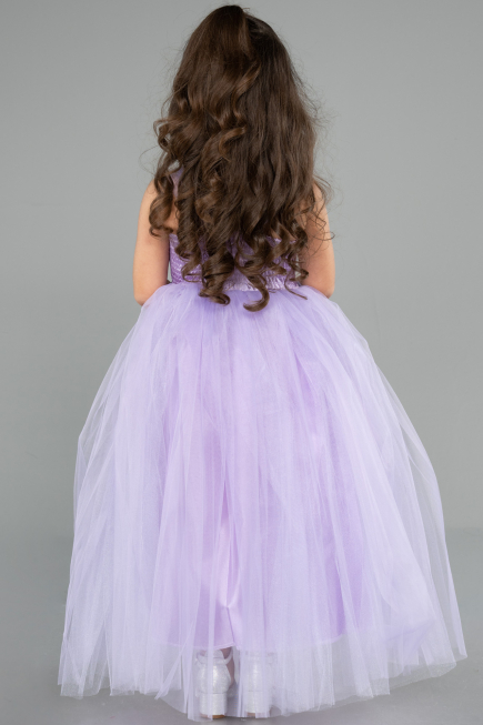 Lila Long Girl Dress ABU3031