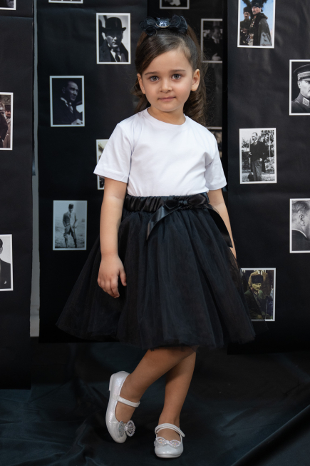 Black Girls Skirt KT201