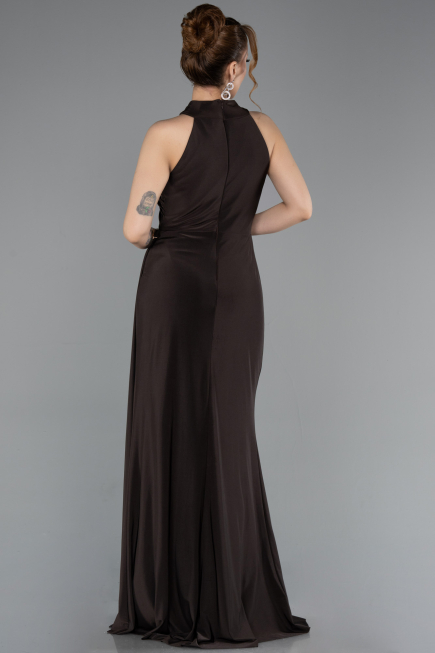 Long Brown Prom Gown ABU5918