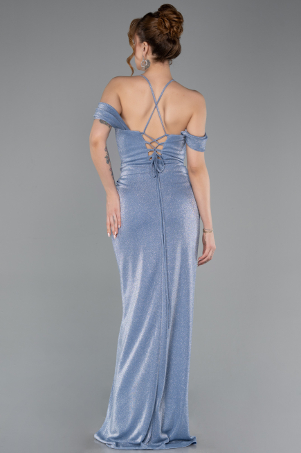 Long Indigo Prom Gown ABU5925