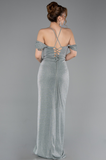 Long Mint Prom Gown ABU5925