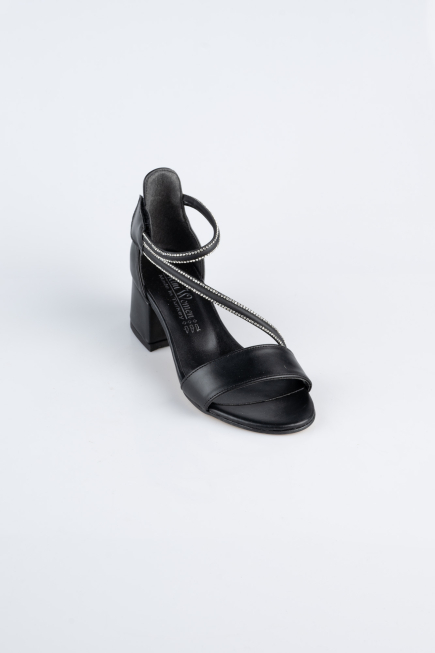 Black Leather Girl Dress SE796