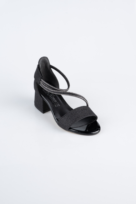 Black Kid Shoe SE796