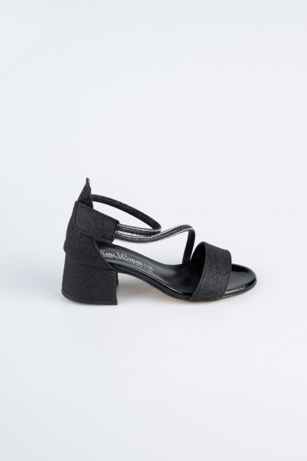 Black Kid Shoe SE796