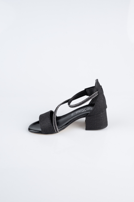 Black Kid Shoe SE796
