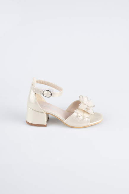 Gold Skin Kid Shoe SE712