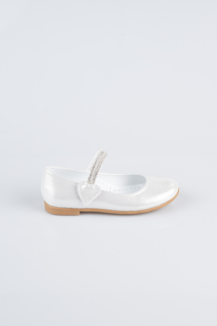 Pearl Crystal Flat Shoe ORK3101
