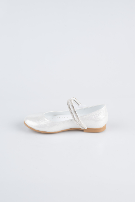 Pearl Crystal Flat Shoe ORK3101