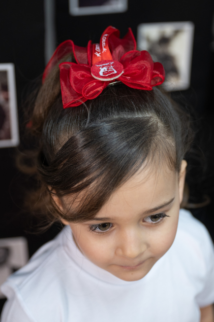 Red Girls Hair Clip KTA2606