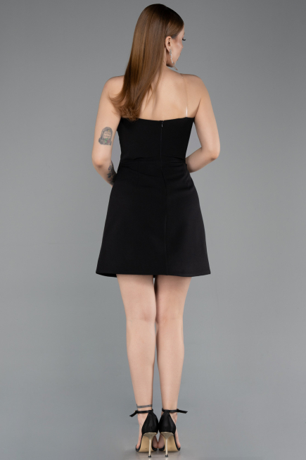 Short Black Cocktail Dress ABK2582