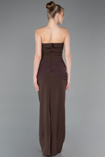 Long Brown Prom Gown ABU5970