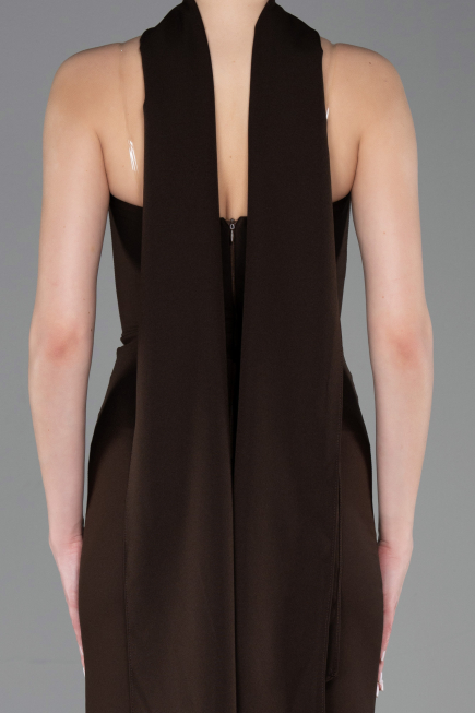 Long Brown Evening Dress ABU5981