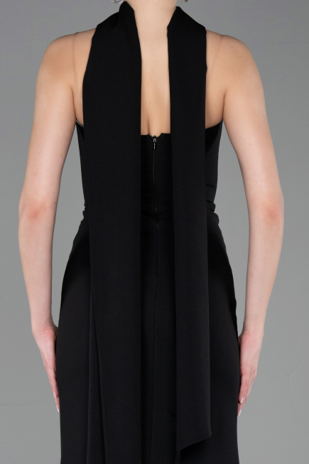 Long Black Evening Dress ABU5981