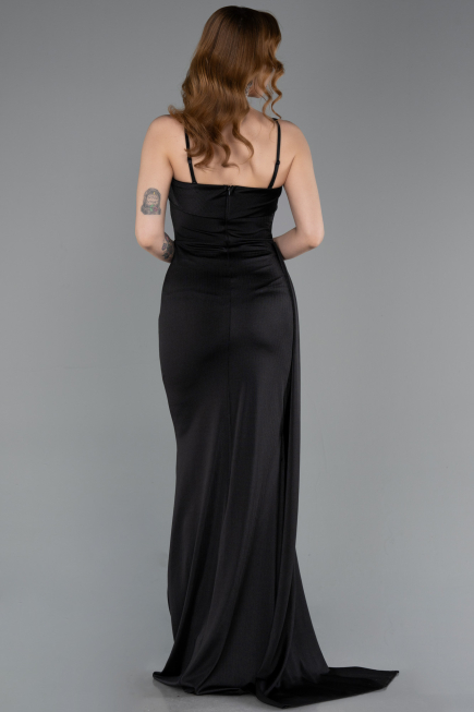 Long Black Prom Gown ABU5992