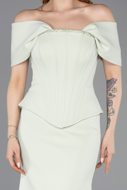 Long Mint Evening Dress ABU6002