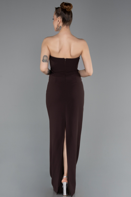 Long Brown Evening Dress ABU6020