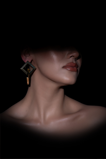 Gold Earring DF1016