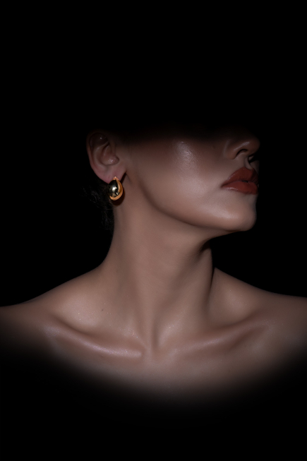 Gold Earring DF1018
