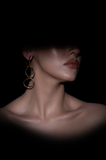 Gold Earring DF1025