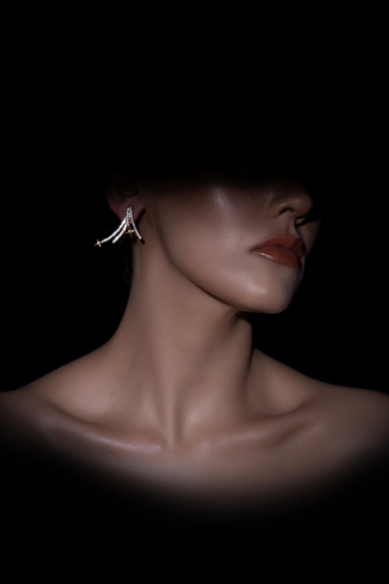 Gold Earring DF1054