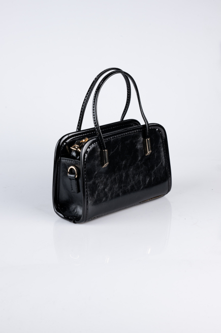 Black Leather Night Bag KC422