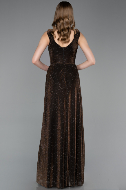 Long Copper Prom Gown ABU6045
