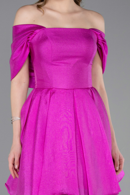 Short Fuchsia Cocktail Dress ABK2604