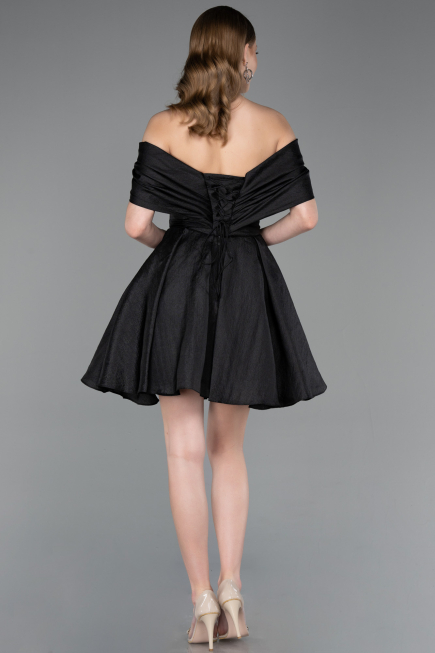 Short Black Cocktail Dress ABK2604