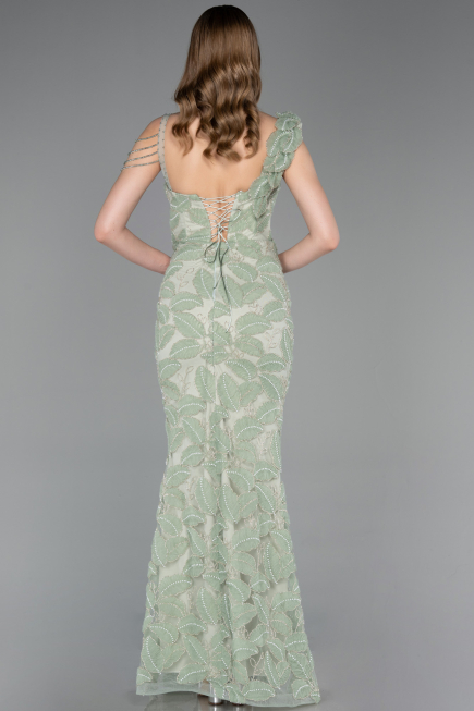 Long Mint Evening Dress ABU6059