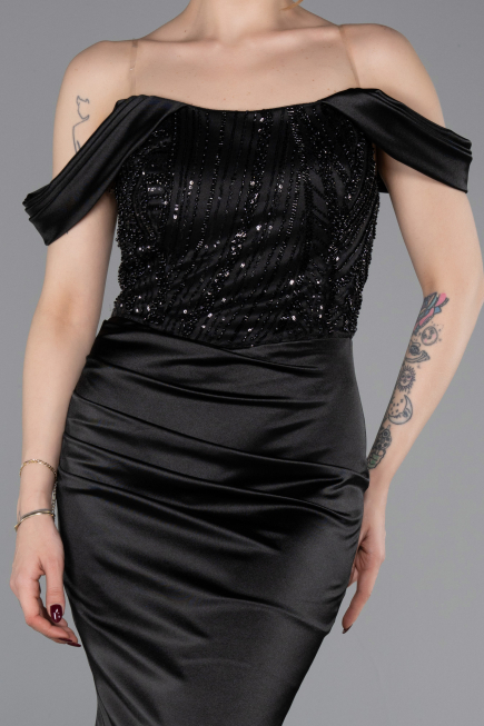 Long Black Evening Dress ABU6078