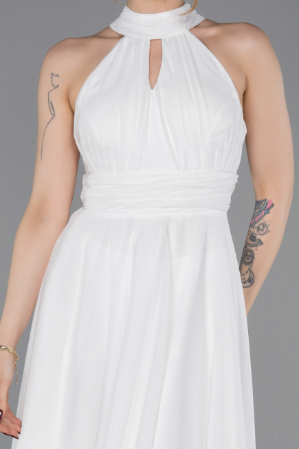 Short White Cocktail Dress ABK2612