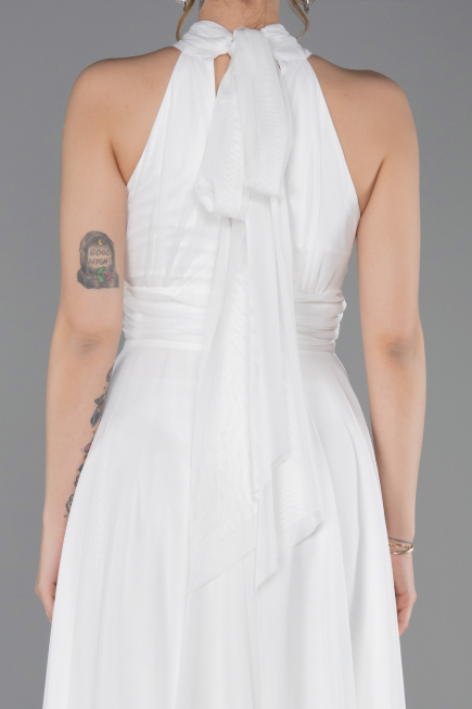 Short White Cocktail Dress ABK2612