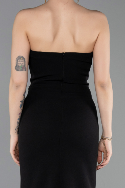 Long Black Mermaid Prom Dress ABU6092