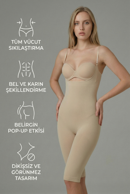 Mink Waist & Tummy Control Shapewear EM2013