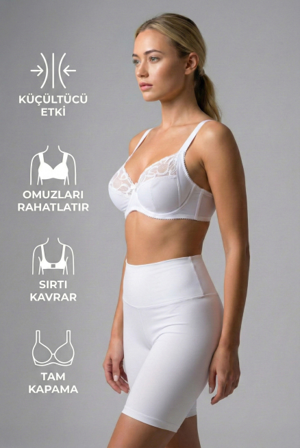 White Shaping Bra EM113