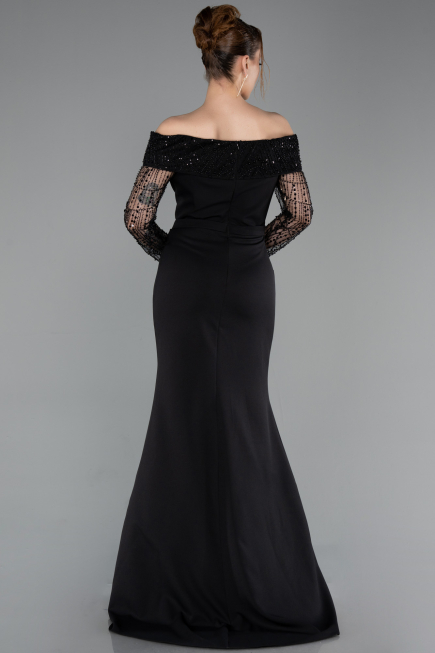Long Black Evening Dress ABU6101
