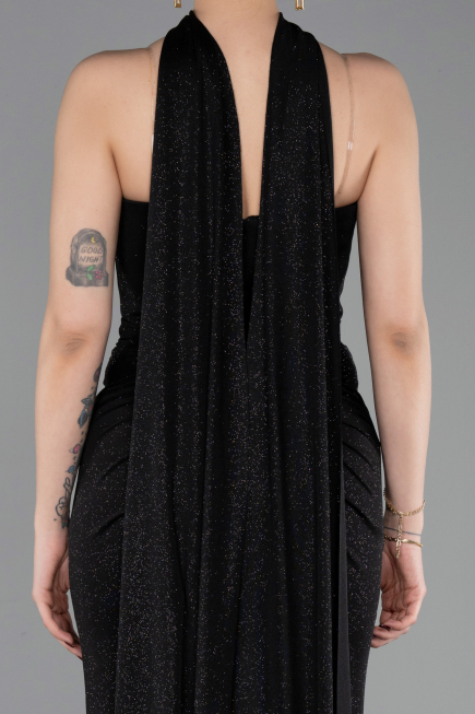 Long Black Evening Dress ABU6112