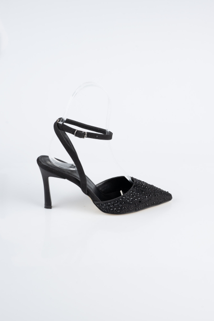 Black Stony Evening Shoe AB2101
