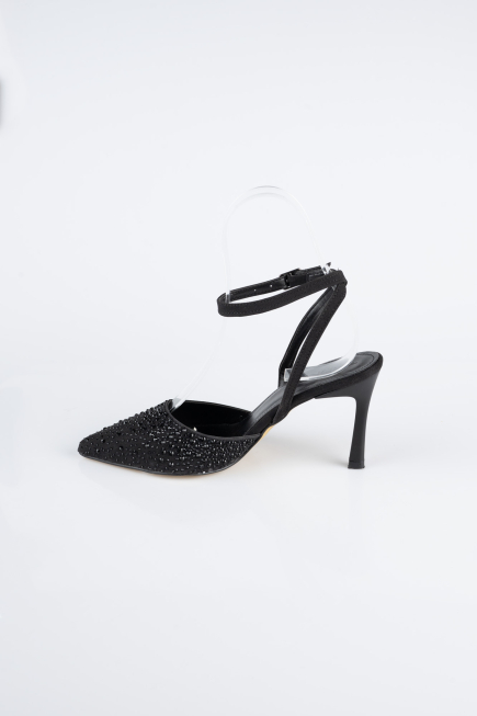 Black Stony Evening Shoe AB2101