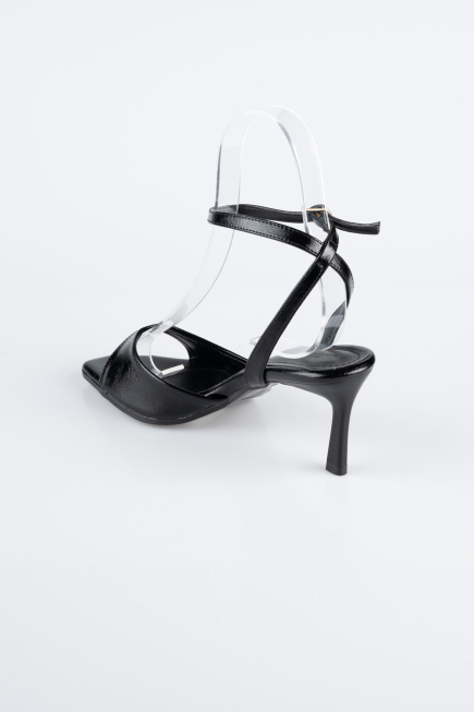 Black Patent Leather Evening Shoe AB2113
