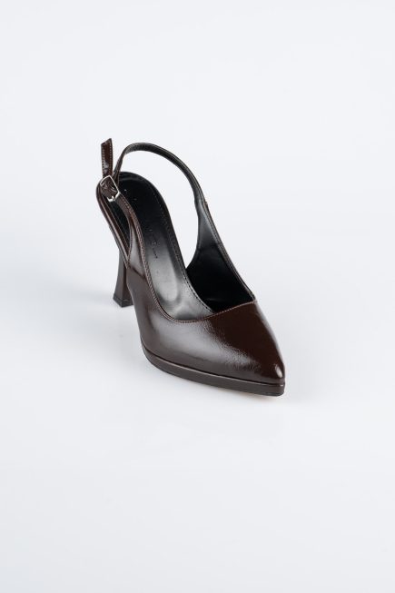 Brown Skin Evening Shoe ABC2105