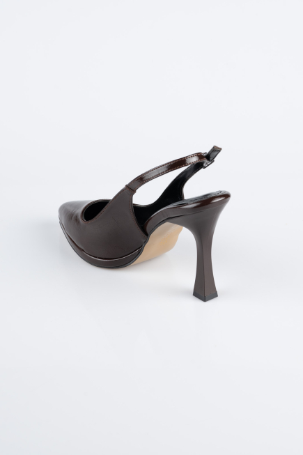 Brown Skin Evening Shoe ABC2105