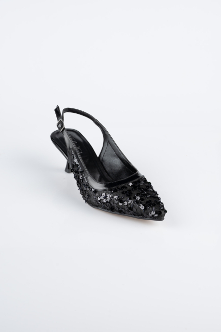 Black Scaly Stiletto ABP2107