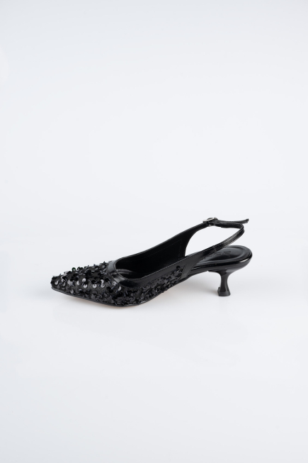 Black Scaly Stiletto ABP2107