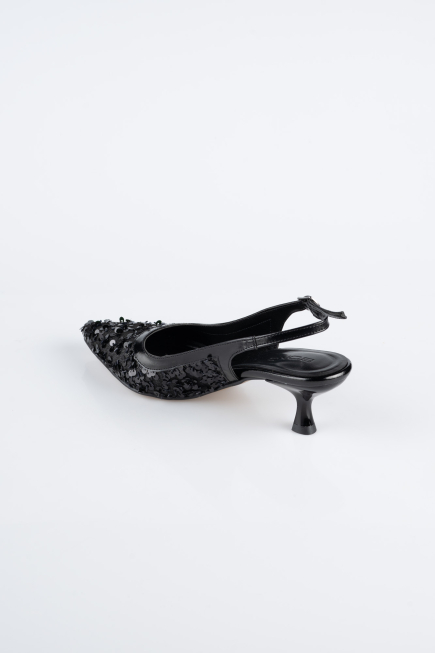 Black Scaly Stiletto ABP2107