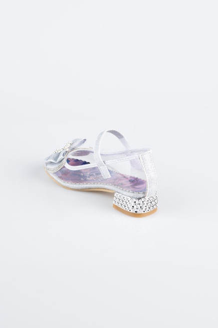 Silver Skin Kid Shoe HR1031