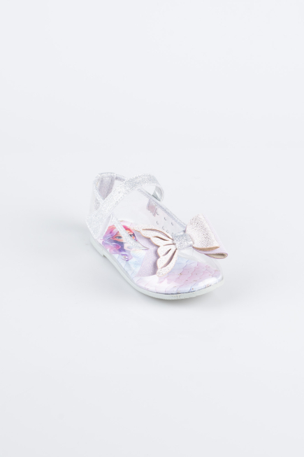 Silver Skin Flat Shoe HR2515
